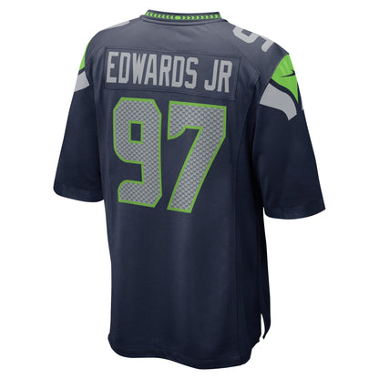 Mario Edwards Jr. Seattle Seahawks Nike  Game Jersey - College Navy