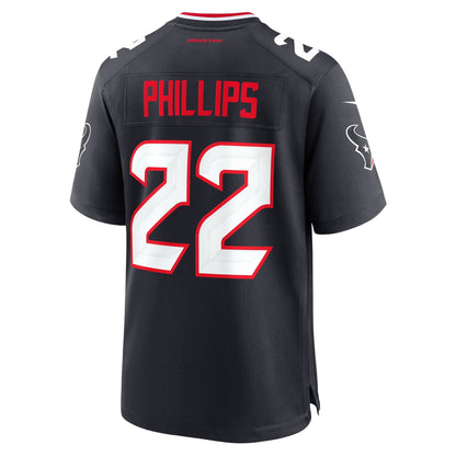 Jacob Phillips Houston Texans Nike Game Jersey -  Navy