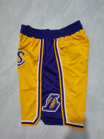 JUST DON Los Angeles Lakers Pocket Shorts