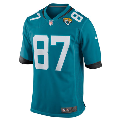 Josh Pederson Jacksonville Jaguars Nike Team Game Jersey -  Teal