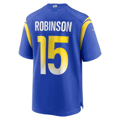 Demarcus Robinson Los Angeles Rams Nike  Game Jersey -  Royal