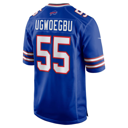 David Ugwoegbu Buffalo Bills Nike Game Jersey -  Royal