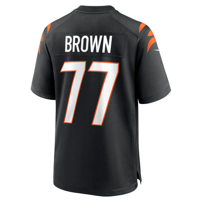 Trent Brown Cincinnati Bengals Nike Game Jersey -  Black