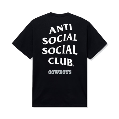 Dallas Cowboys AntiSocialSocialClub x NFL Black Team T-Shirt