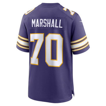 Jim Marshall Minnesota Vikings Nike Classic Retired   Jersey - Purple