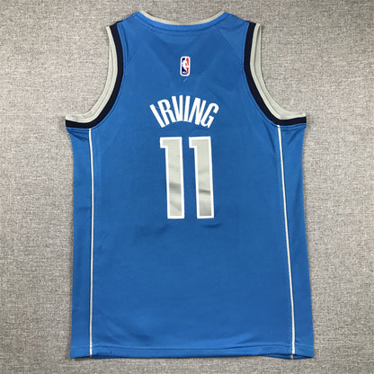 Youth Kyrie Irving Dallas Mavericks #11 Embroidered  Jersey