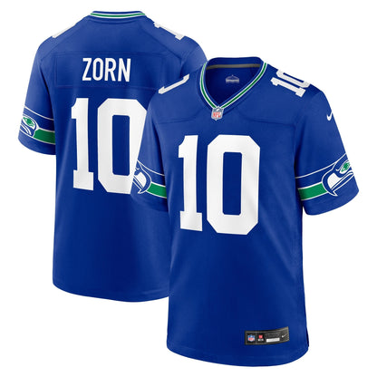 Jim Zorn Seattle Seahawks Nike Throwback Retired   Game Jersey - Royal
