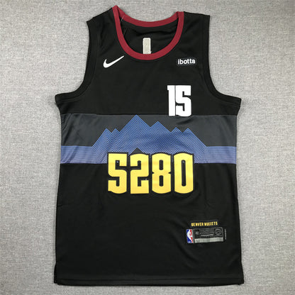 Denver Nuggets Nikola Jokic #15 2024 City Edition - Embroidered Jersey