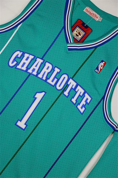 Muggsy Bogues Charlotte Hornets Throwback Jersey