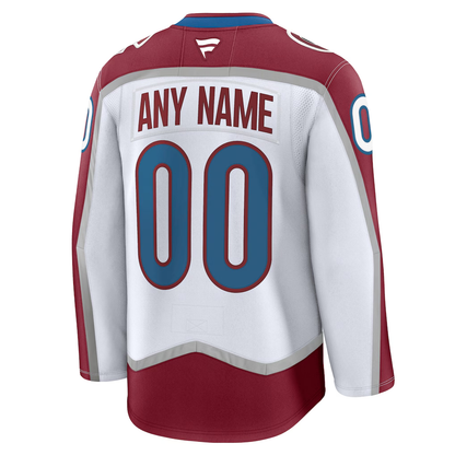 Custom Colorado Avalanche Jersey