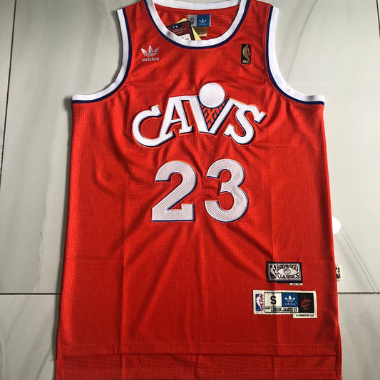 Cleveland Cavaliers LeBron James 23 Red MN