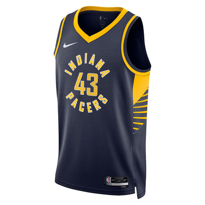 Indiana Pacers Pascal Siakam Nike Navy 2025 NBA Finals Swingman Jersey - Icon Edition