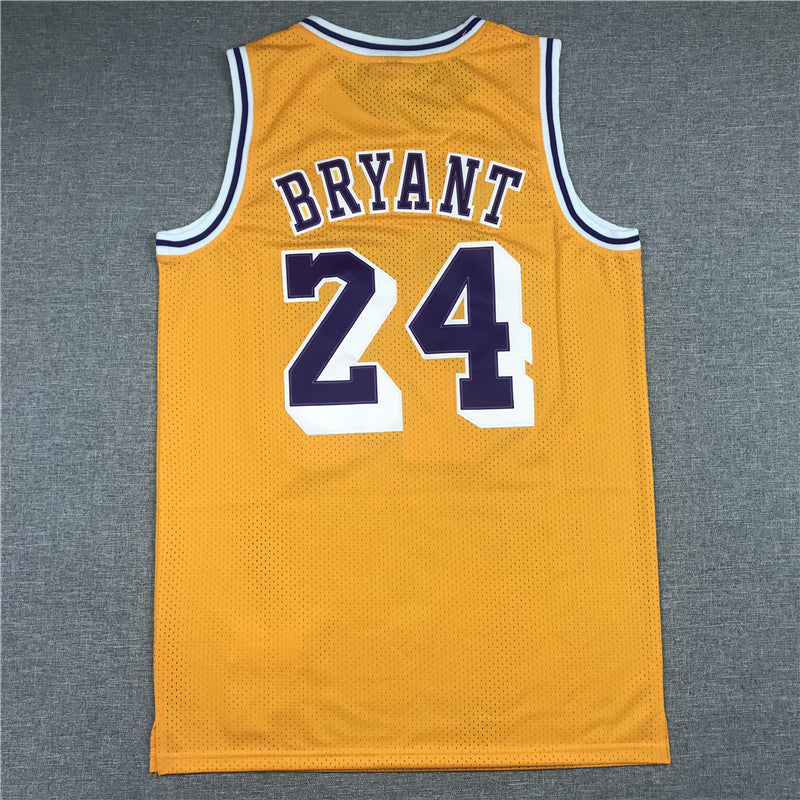Los Angeles Lakers Kobe Bryant Yellow 24 MN