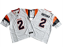 Patrick Surtain #2 II Denver Broncos Nike Mile High Collection Game Jersey - White