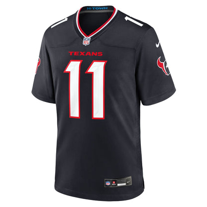 Jeff Okudah Houston Texans Nike Team Game Jersey -  Navy