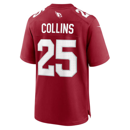 Zaven Collins 25 Arizona Cardinals Home Game Jersey - Cardinal