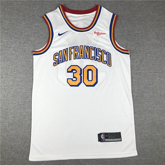 Golden State Warriors Stephen Curry #30 San Francisco City Edition Swingman Player Jersey - Embroidered