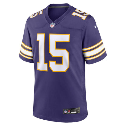 Joshua Dobbs Minnesota Vikings Nike Alternate Game Jersey - Purple