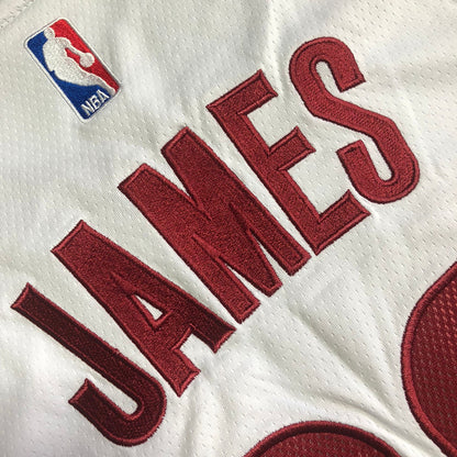 Cleveland Cavaliers LeBron James 23 White MN