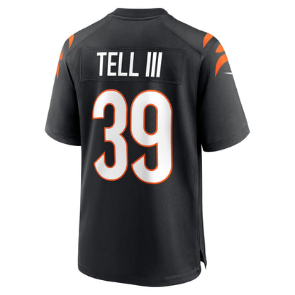 Marvell Tell III Cincinnati Bengals Nike Game   Jersey - Black