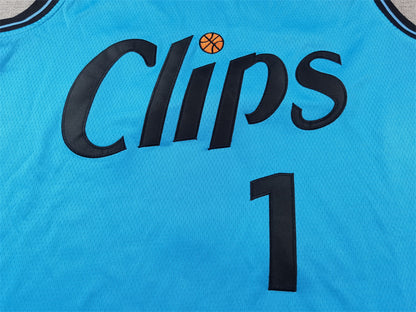LA Clippers James Harden #1 2025 City Edition Swingman Jersey - Embroidere