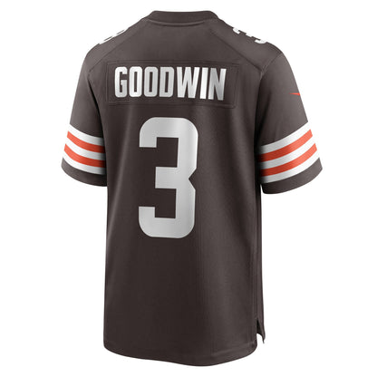 Marquise Goodwin Cleveland Browns Nike Team Game Jersey -  Brown
