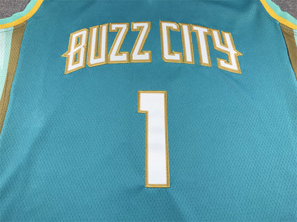 Charlotte Hornets LaMelo Ball #1 2024 City Edition Swingman Jersey - Embroidered
