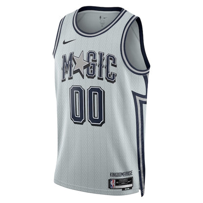 Unisex Orlando Magic Silver 2024/25 Custom Swingman Jersey - City Edition