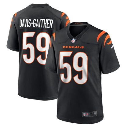 Akeem Davis-Gaither Cincinnati Bengals Nike Game   Jersey - Black