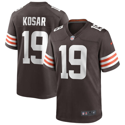 Bernie Kosar Cleveland Browns Nike Game Retired   Jersey - Brown