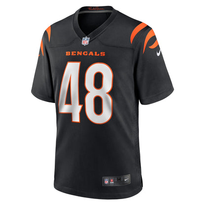 Cal Adomitis Cincinnati Bengals Nike Game   Jersey - Black