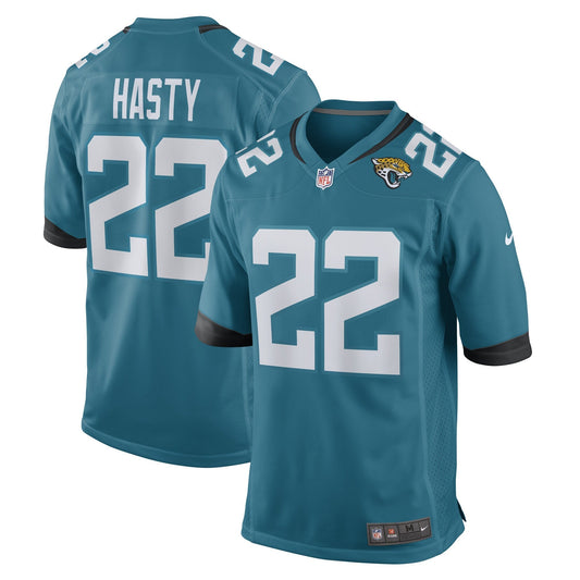 Jamycal Hasty Jacksonville Jaguars Nike Game   Jersey - Teal