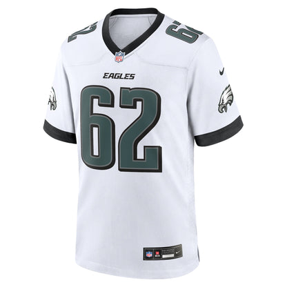 Jason Kelce Philadelphia Eagles Nike White Game Jersey - White