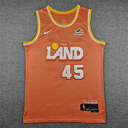 Cleveland Cavaliers Donovan Mitchell #45 2026 City Edition - Embroidered Jersey