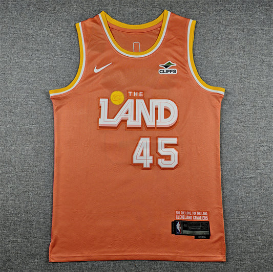Cleveland Cavaliers Donovan Mitchell #45 2026 City Edition - Embroidered Jersey