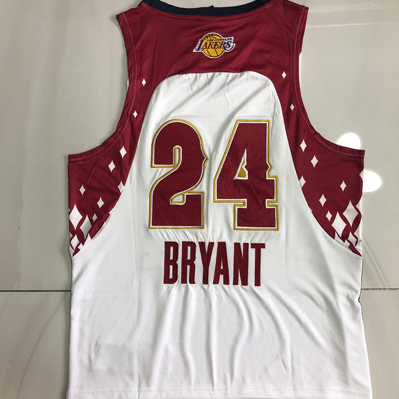 Los Angeles Lakers Bryant White 24 MN