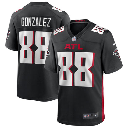 Tony Gonzalez Atlanta Falcons Nike Game Retired   Jersey - Black