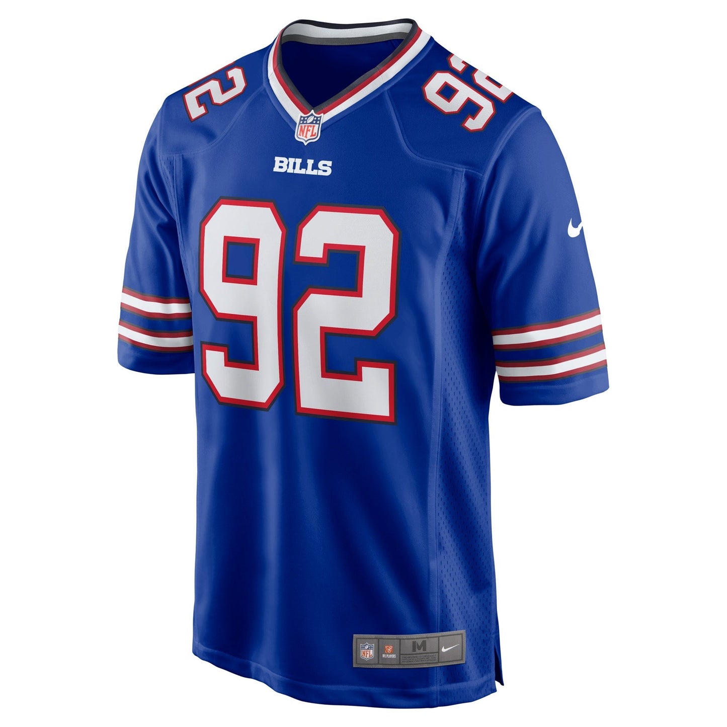 DaQuan Jones Buffalo Bills Nike Game   Jersey - Royal