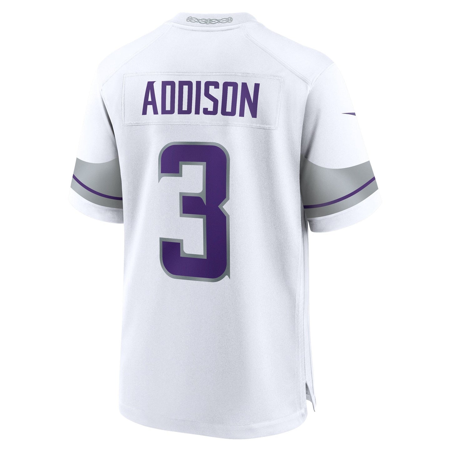 Jordan Addison Minnesota Vikings Nike Alternate Game   Jersey - White