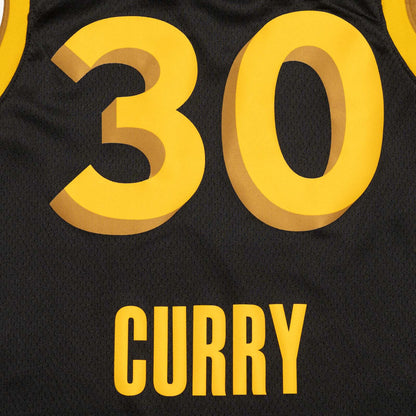 Stephen Curry Golden State Warriors 2024 City Edition Swingman Jersey - Black