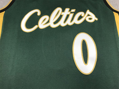 Jayson Tatum Boston Celtics #0 2023 City Edition Swingman Jersey — Embroidered