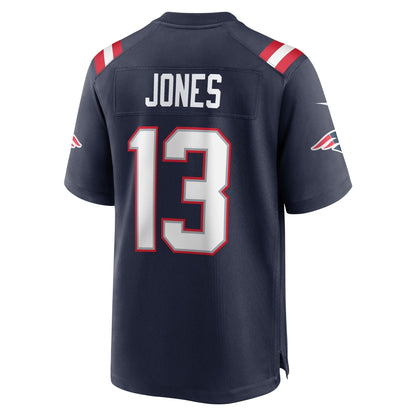 Jack Jones New England Patriots Nike Game   Jersey - Navy