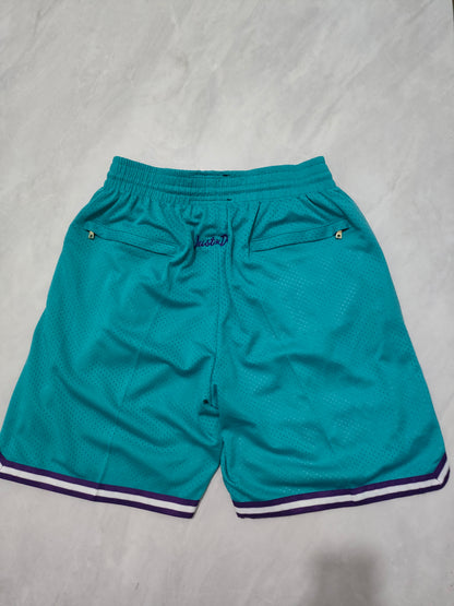 JUST DON Charlotte Hornets Pocket Shorts