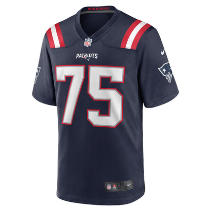 Conor McDermott New England Patriots Nike Home Game   Jersey - Navy