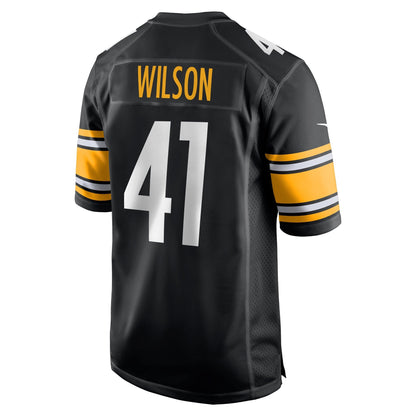 Payton Wilson Pittsburgh Steelers Nike 2024 NFL Draft Game Jersey - Black