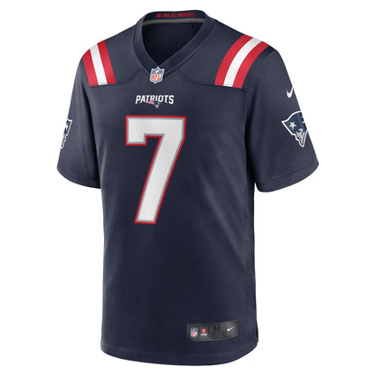 JuJu Smith-Schuster New England Patriots Nike Game   Jersey - Navy