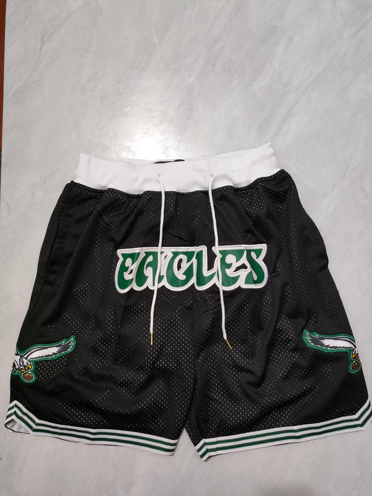 Philadelphia Eagles Black Pocket Shorts