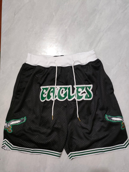 Philadelphia Eagles Black Pocket Shorts