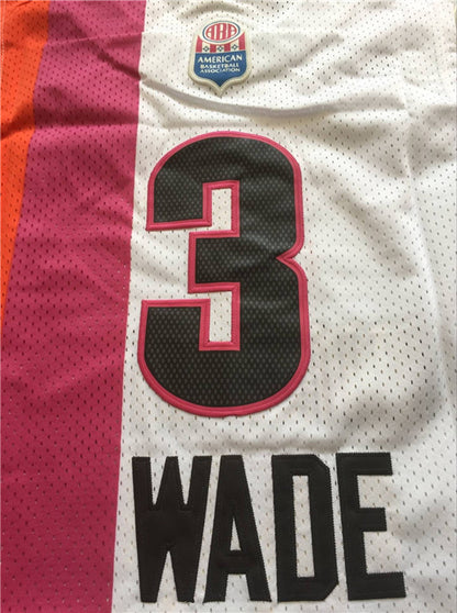 Miami Heat Dwyane Wade Jersey Hardwood Classics Retro 1970-1971 Jersey