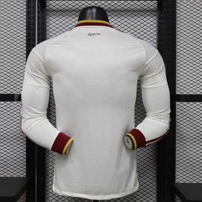 2026-27 Spain Away Long Sleeve Player Version Jersey